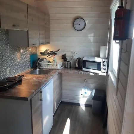 Деревянный коттедж Przystanek