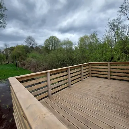 Деревянный коттедж Przystanek Миколайки